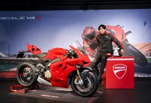 덱스, “파니갈레 V4 S 탄다”, 두카티 코리아 1호 엠버서더 위촉